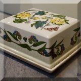 K25. Portmerion butter dish - $30